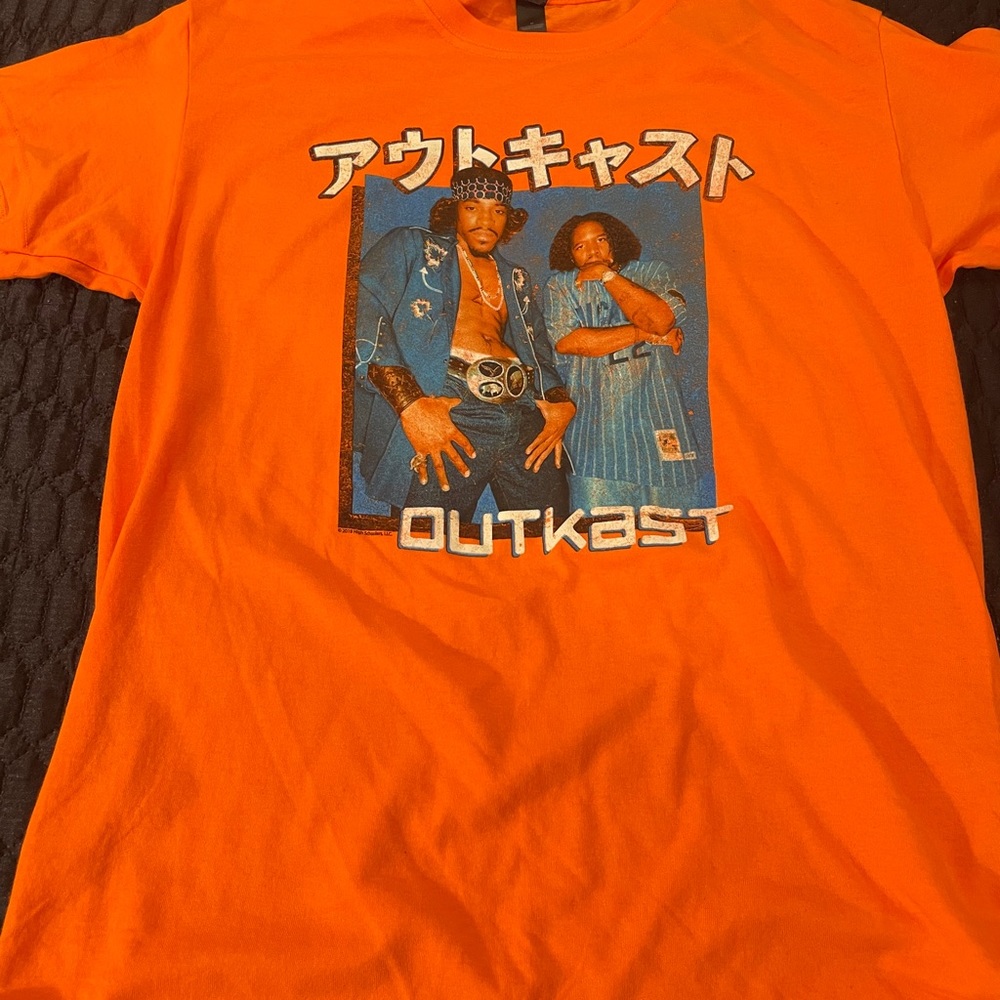 Outcast Orange T-Shirt Andre 3000 and Big Boi